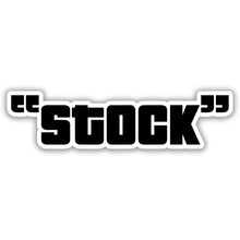 STOCK - CAR CULTURE QUOTE STICKER