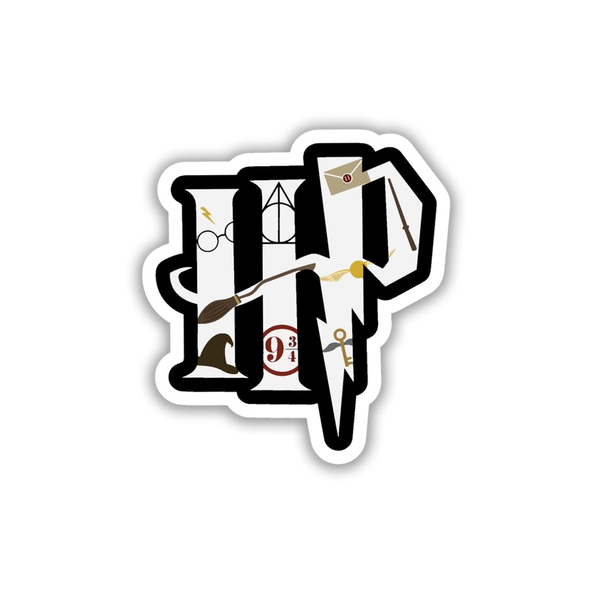 HP MAGIC MONTAGE - HARRY POTTER - stickyfunk premium stickers