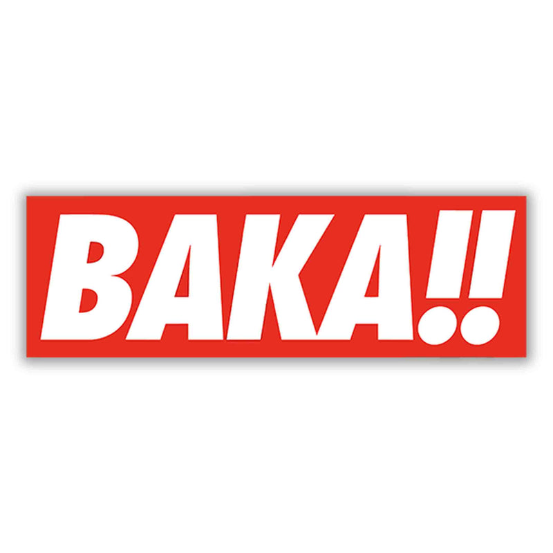 Baka! Drift Warning Sticker
