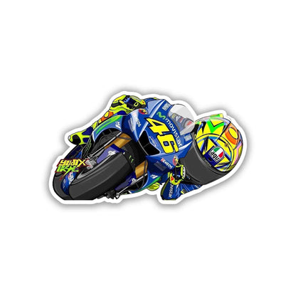 VELENTINO ROSSI STICKER - 4 - stickyfunk premium stickers