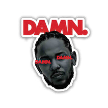 DAMN Shadow Face – Kendrick Lamar Sticker