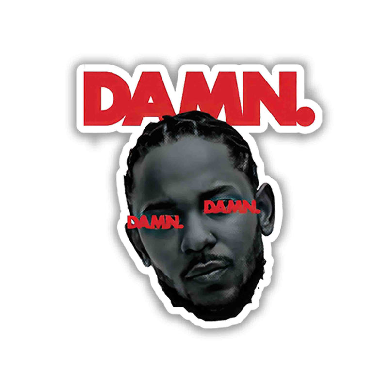 DAMN Shadow Face – Kendrick Lamar Sticker