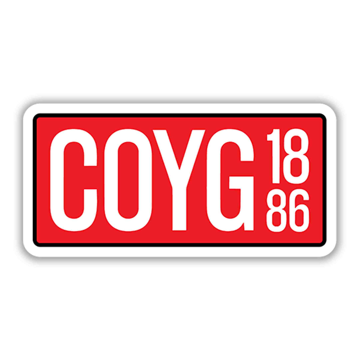 COYG 1886: Gooner Heritage Decal