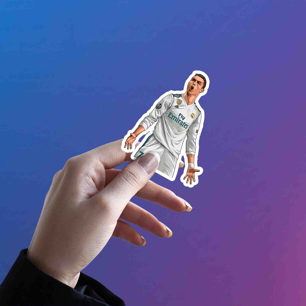 CRISTIANO RONALDO 6 - stickyfunk premium stickers