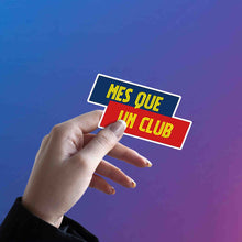 More Than A Club Sticker