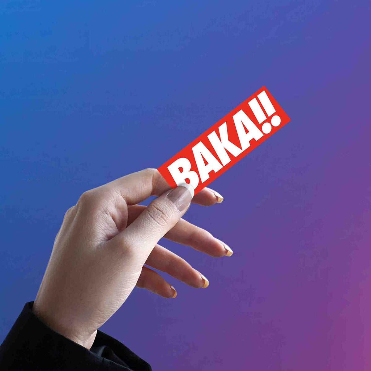 Baka! Drift Warning Sticker