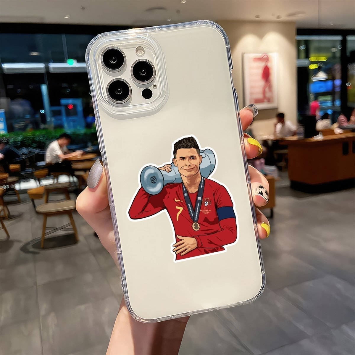 CRISTIANO RONALDO 13 - stickyfunk premium stickers
