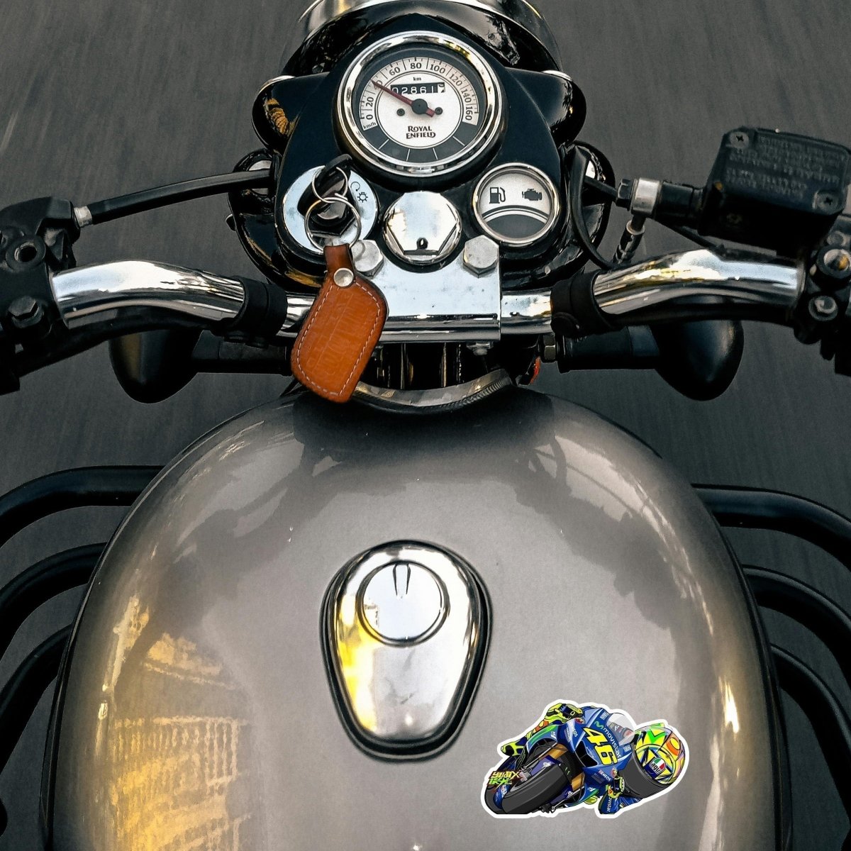 VELENTINO ROSSI STICKER - 4 - stickyfunk premium stickers