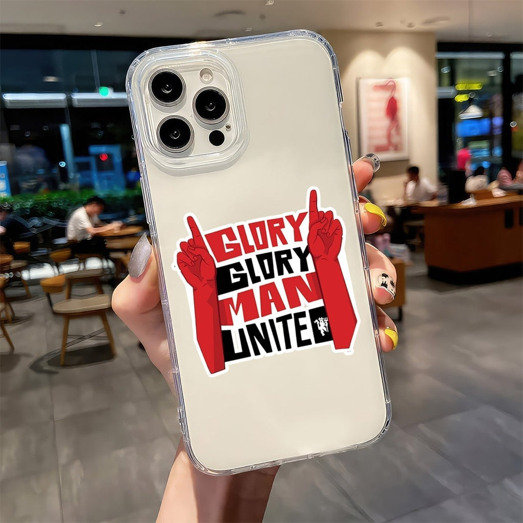 MANCHESTER UNITED STICKER - 4 - stickyfunk premium stickers