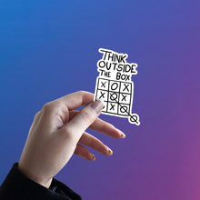 THINK OUTSIDE THE BOX STICKER