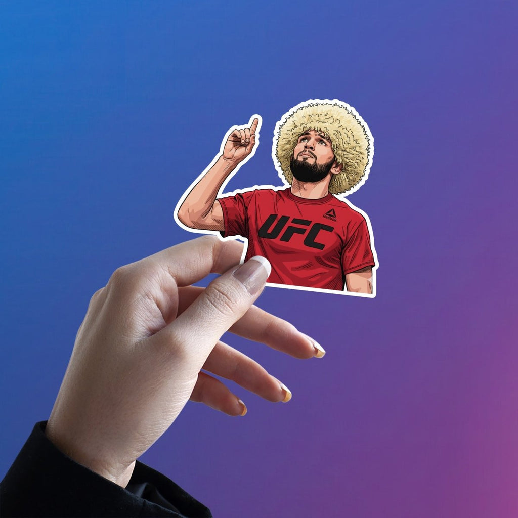PAPAKHA POWER - KHABIB NURMAGOMEDOV STICKER - stickyfunk premium stickers