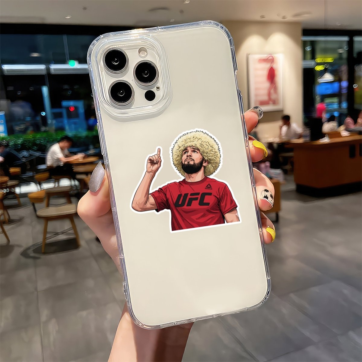 PAPAKHA POWER - KHABIB NURMAGOMEDOV STICKER - stickyfunk premium stickers