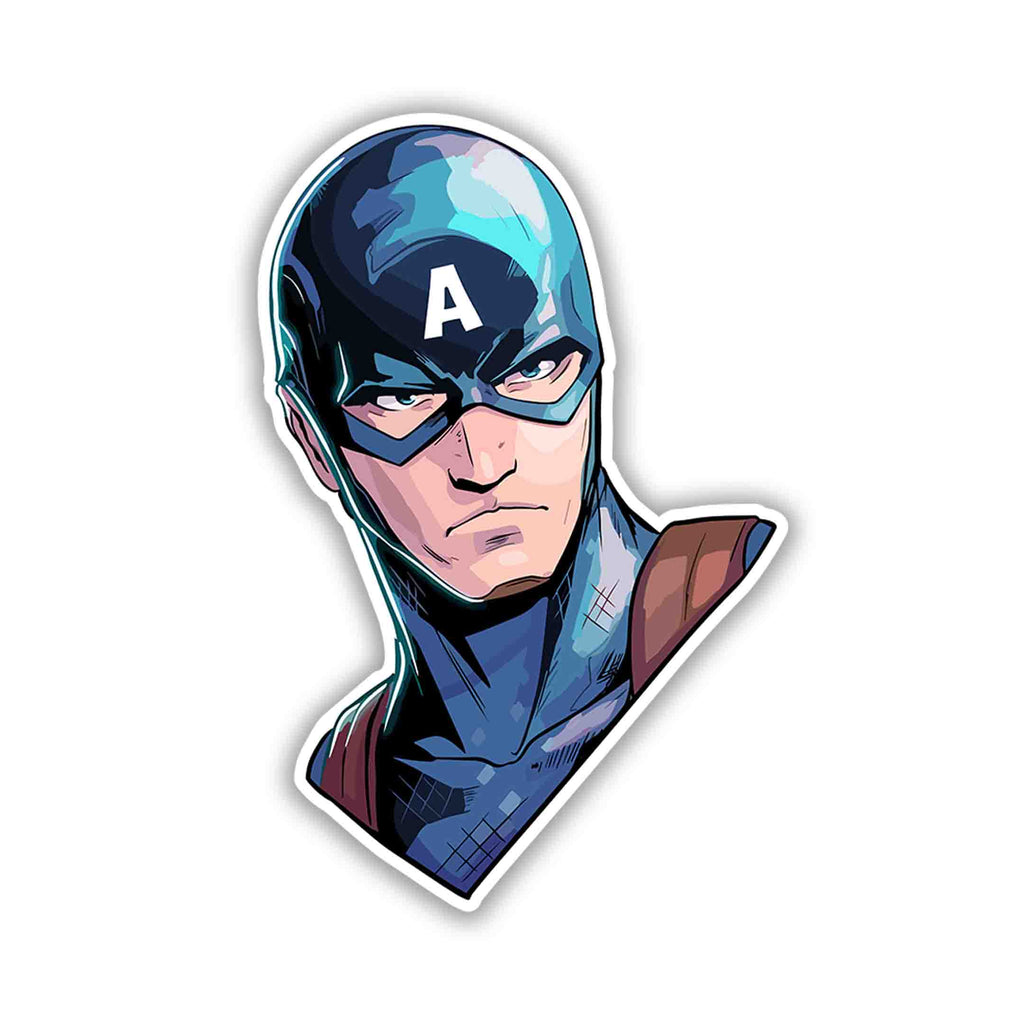 CAPTAIN AMERICA STICKER - stickyfunk premium stickers