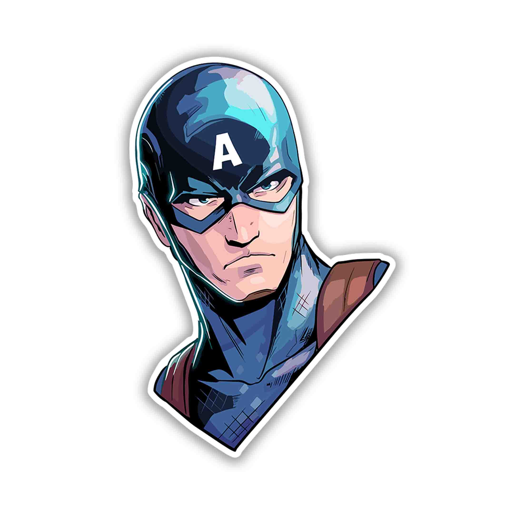 CAPTAIN AMERICA STICKER - stickyfunk premium stickers