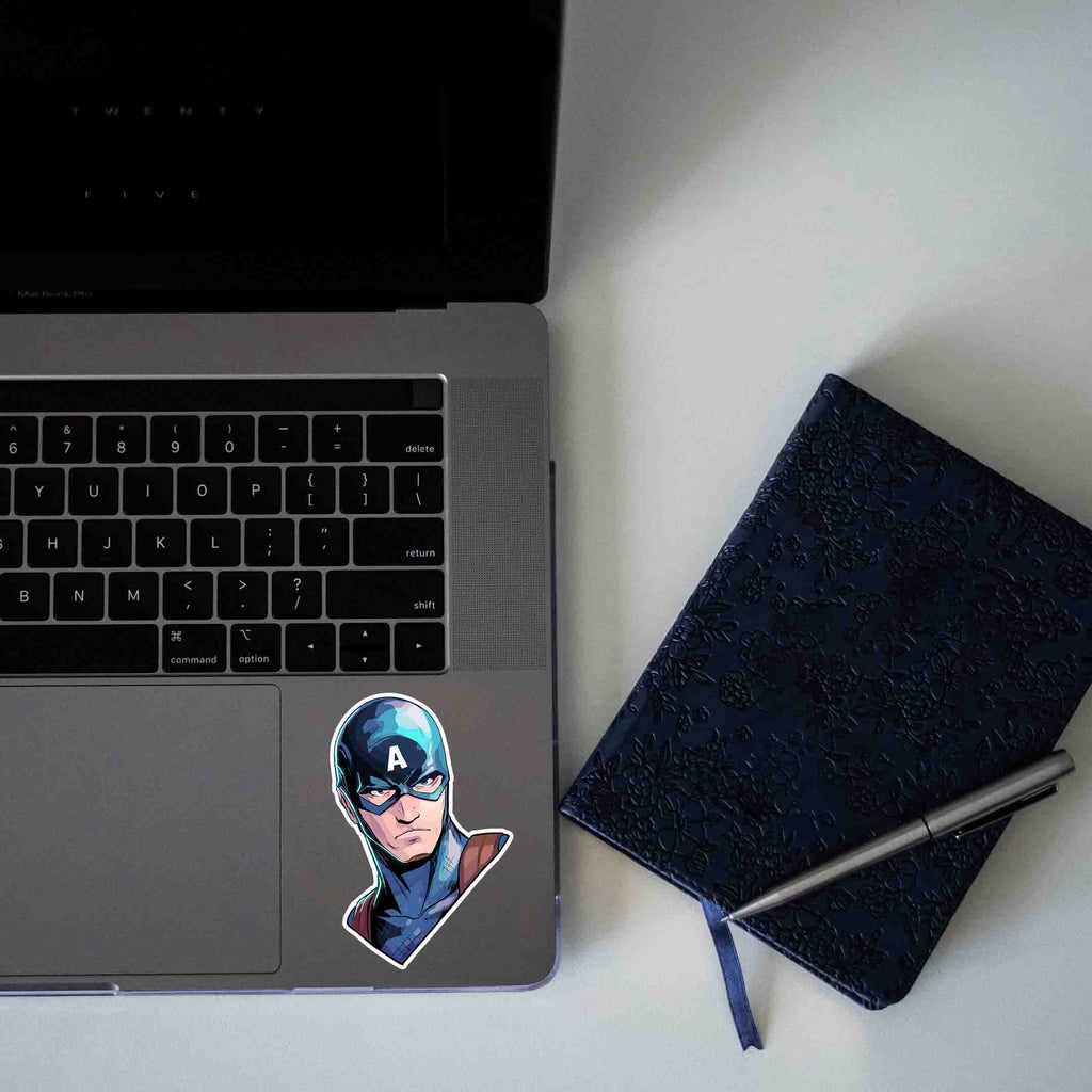 CAPTAIN AMERICA STICKER - stickyfunk premium stickers