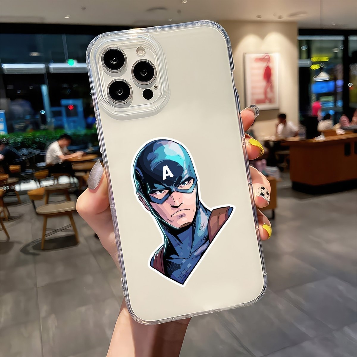 CAPTAIN AMERICA STICKER - stickyfunk premium stickers