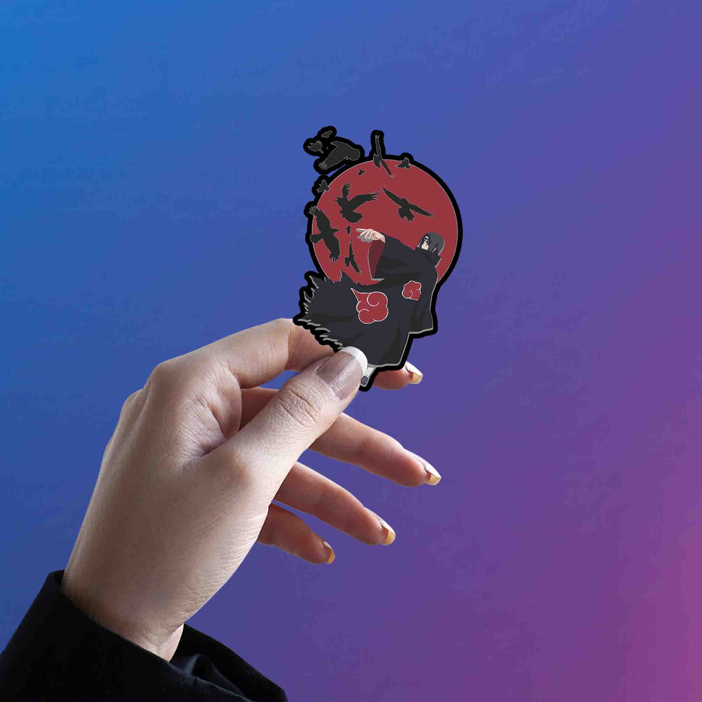 ITACHI UCHIHA - AKATSUKI STICKER - stickyfunk premium stickers
