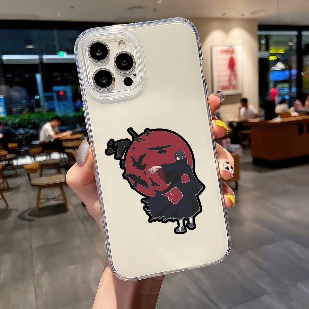 ITACHI UCHIHA - AKATSUKI STICKER - stickyfunk premium stickers