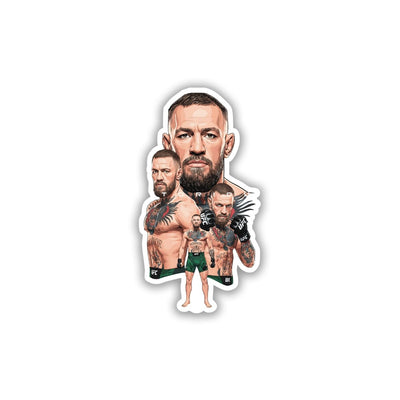 TRIPLE NOTORIOUS - CONOR MCGREGOR STICKER