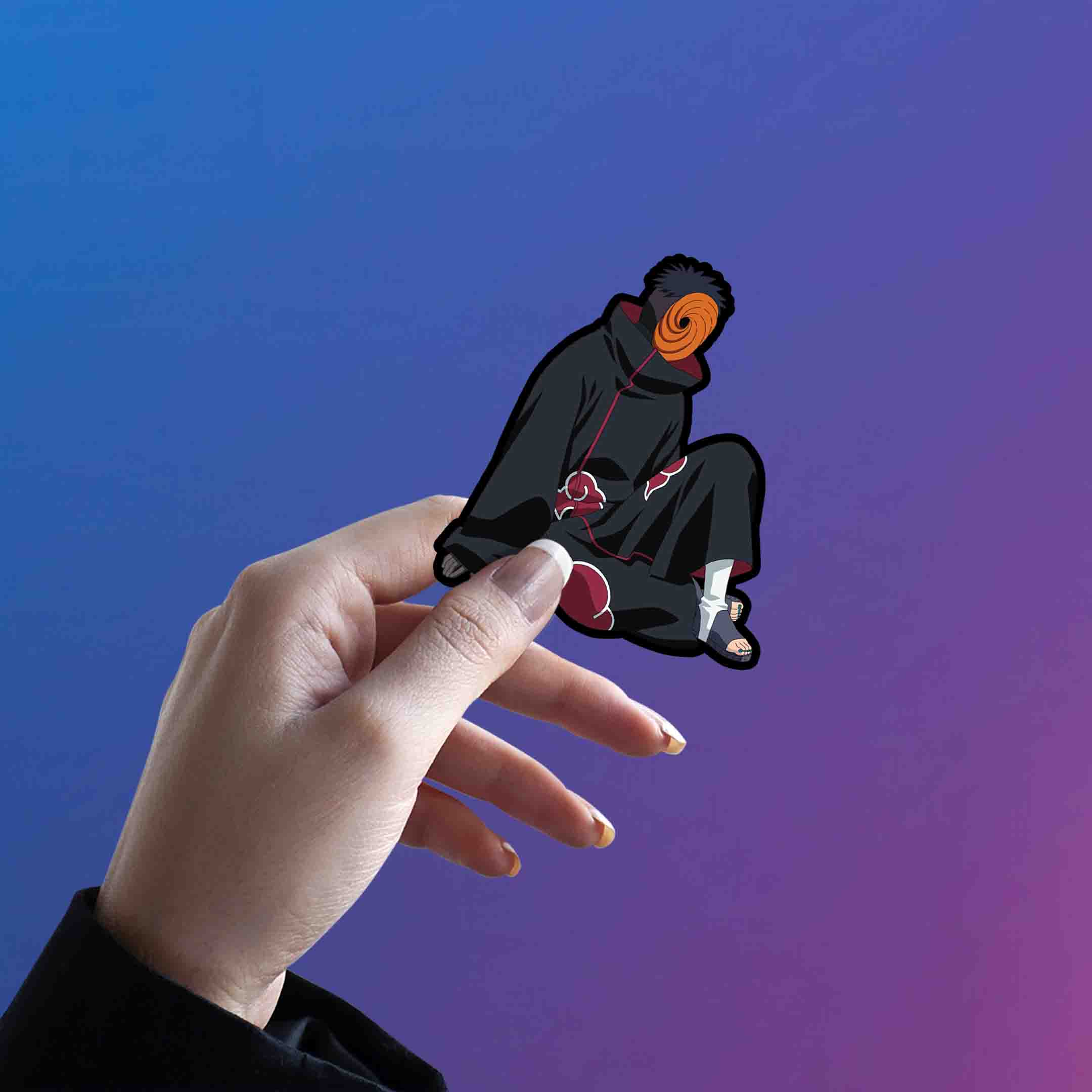 AKATSUKI OBITO STICKER - stickyfunk premium stickers