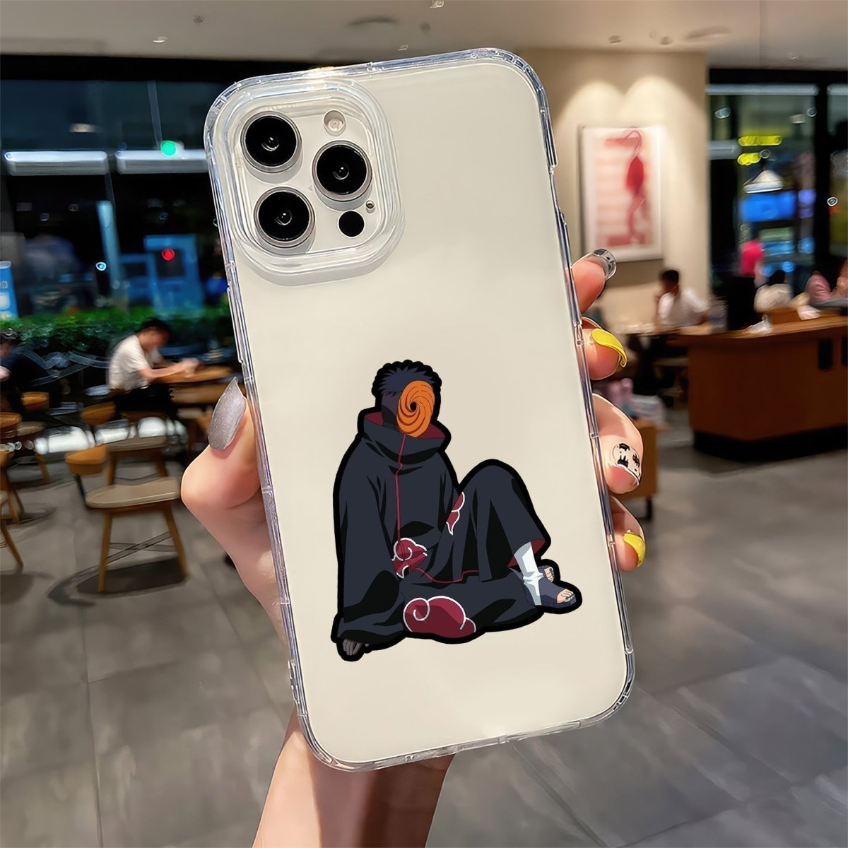 AKATSUKI OBITO STICKER - stickyfunk premium stickers