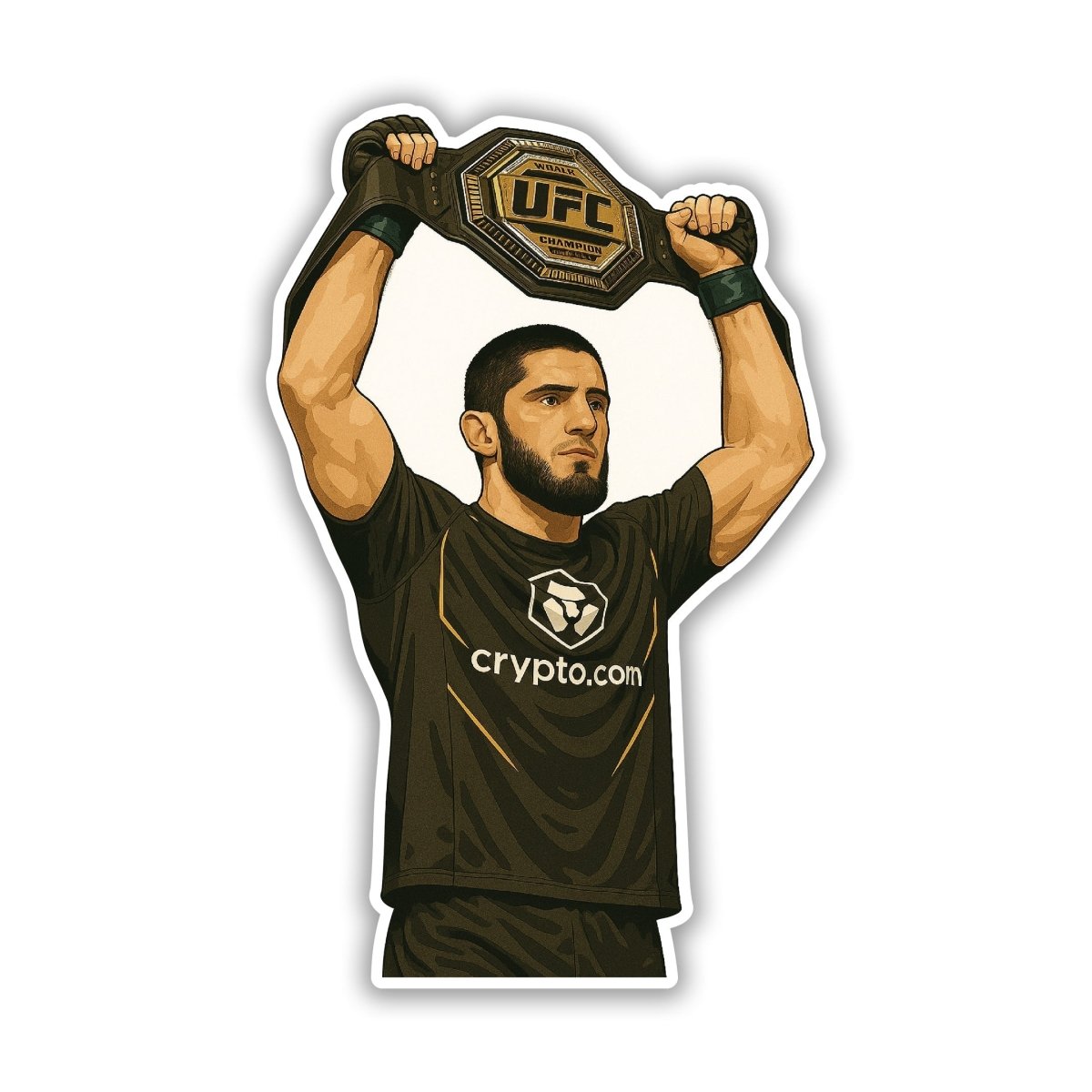 ISLAM MAKHACHEV STICKER - 6 - stickyfunk premium stickers
