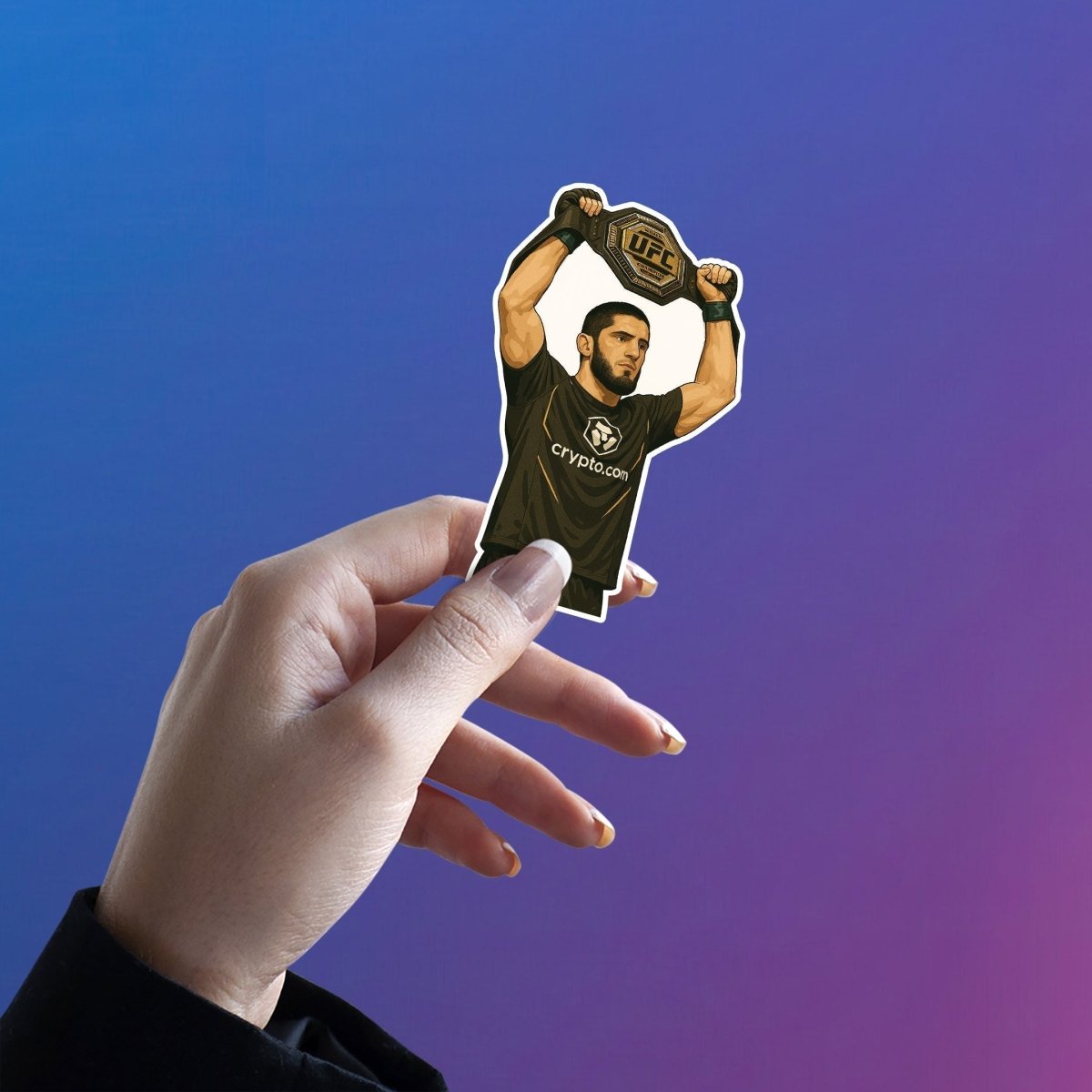 Pound‑for‑Pound Peak – Islam Makhachev Sticker