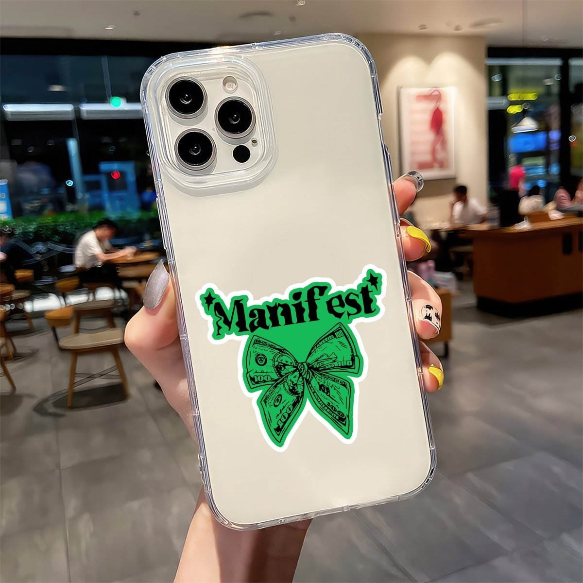 MANIFESTING MY NEXT EMI STICKER - stickyfunk premium stickers