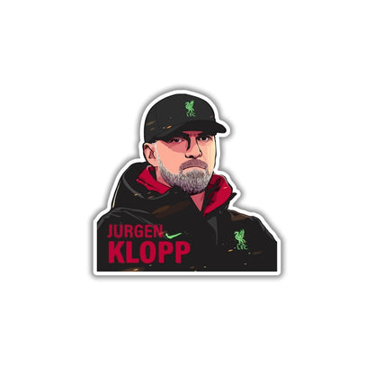 Jurgen Klopp STICKER - stickyfunk premium stickers