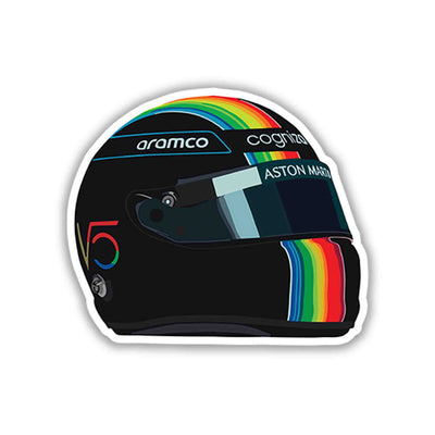 SEBASTIAN VETTEL STICKER - 2