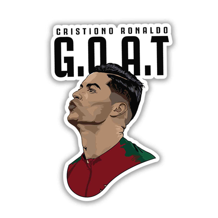 GOAT Silhouette – Cristiano Ronaldo Sticker