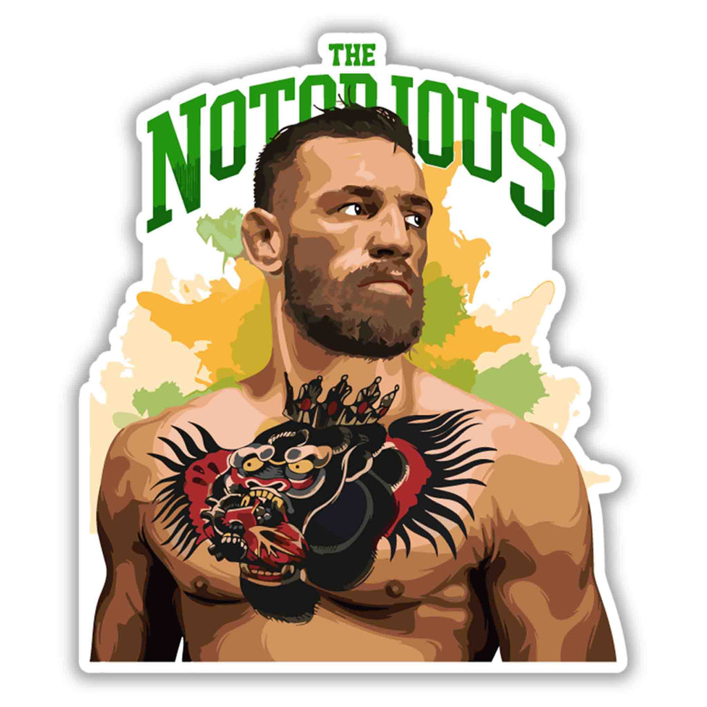 CONOR MCGREGOR - 4 - stickyfunk premium stickers