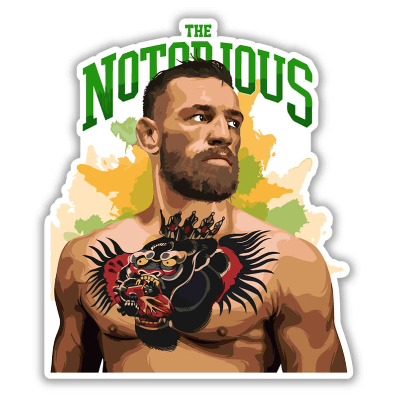 Emerald Icon – Conor McGregor Sticker
