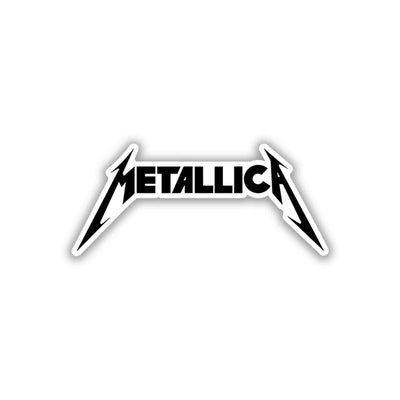 METALICA BAND STICKER