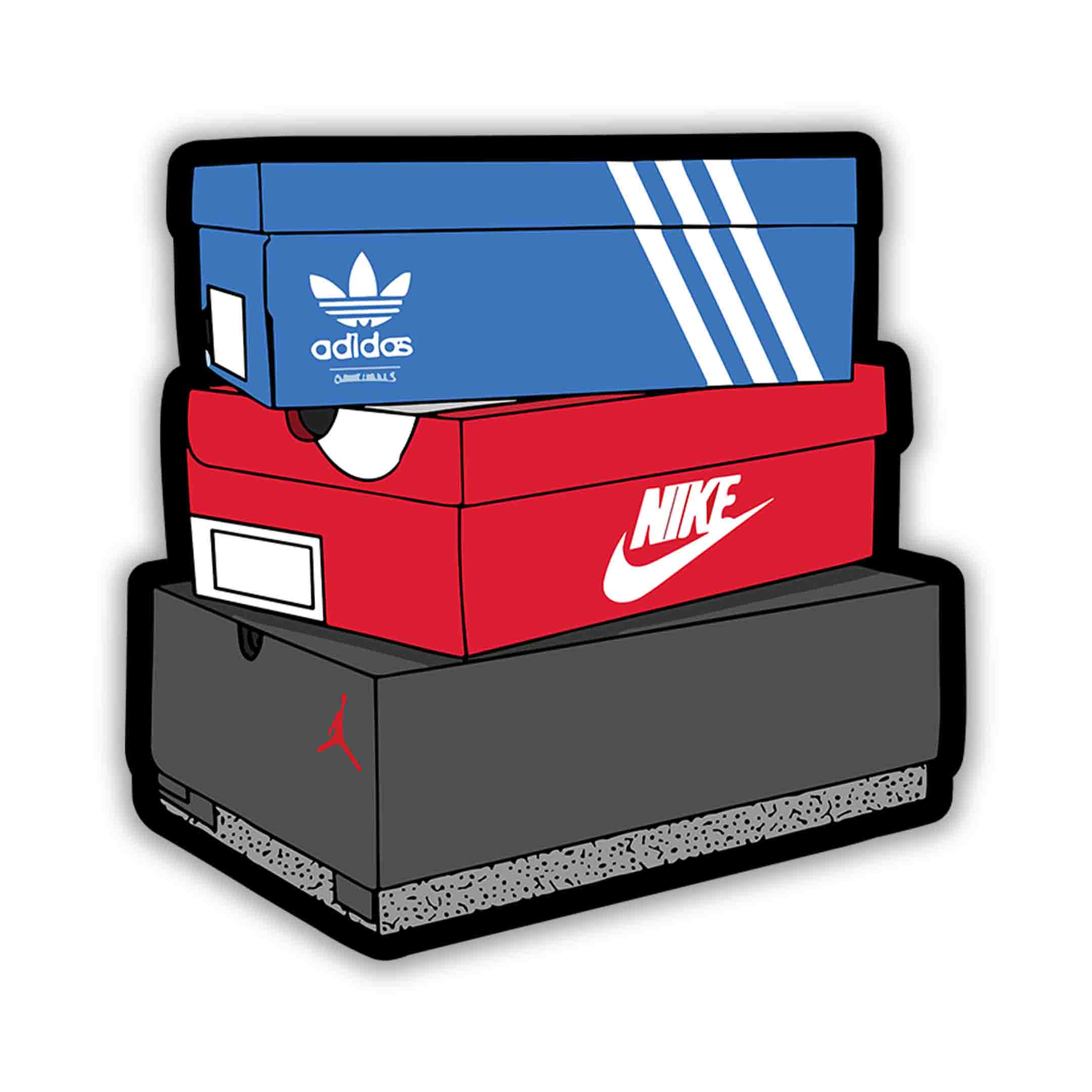 SNEAKERS - 4 - stickyfunk premium stickers