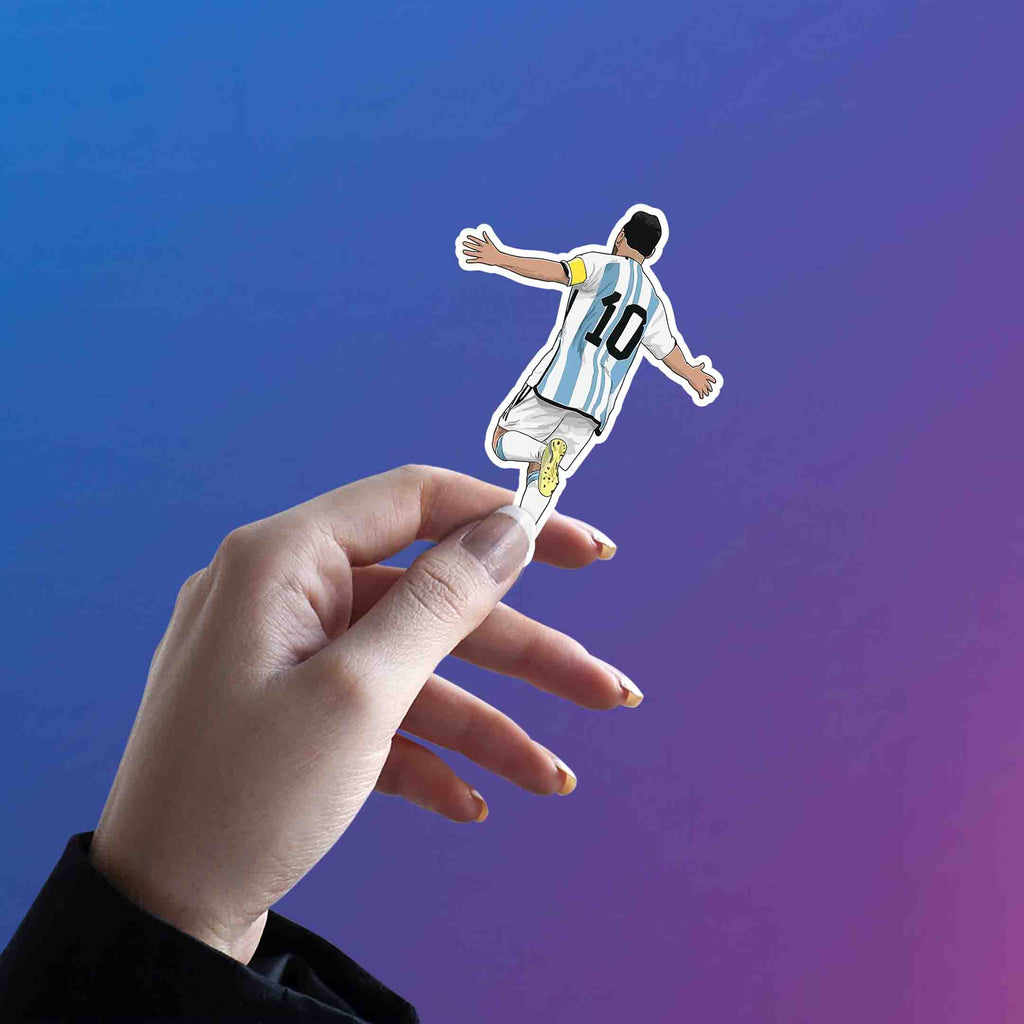 LIONEL MESSI 12 - stickyfunk premium stickers