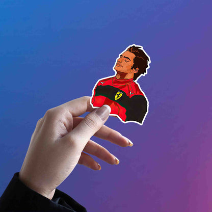 CARLOS SAINZ JR. STICKER - 5 - stickyfunk premium stickers