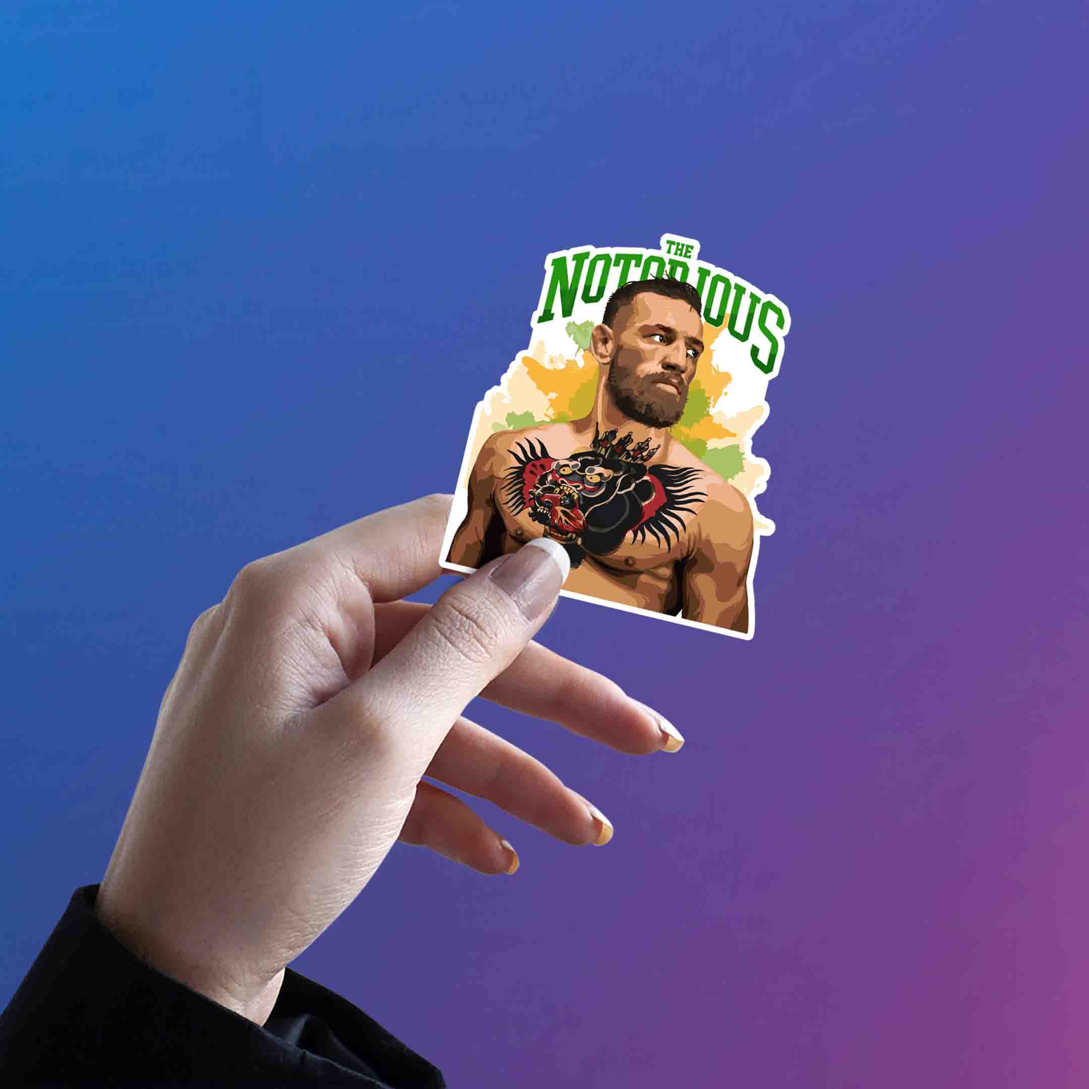 CONOR MCGREGOR - 4 - stickyfunk premium stickers