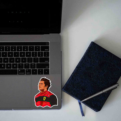 CARLOS SAINZ JR. STICKER - 5 - stickyfunk premium stickers