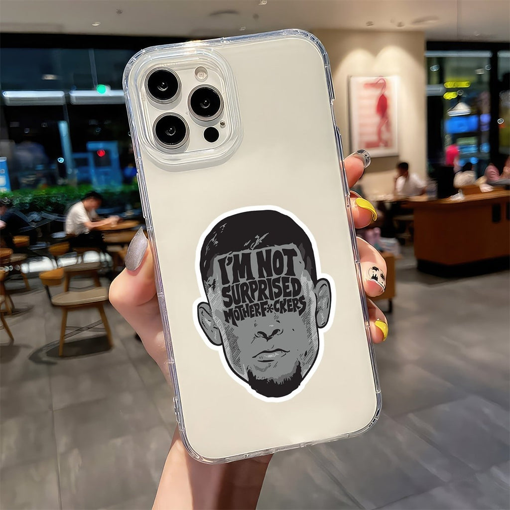 NATE DIAZ - 5 - stickyfunk premium stickers