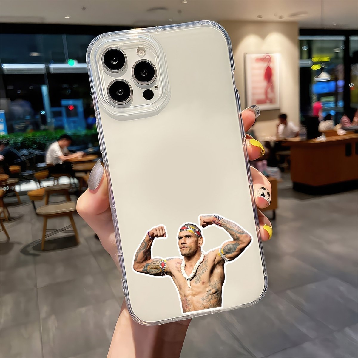 Warrior of Stone Hands – Alex Pereira Sticker