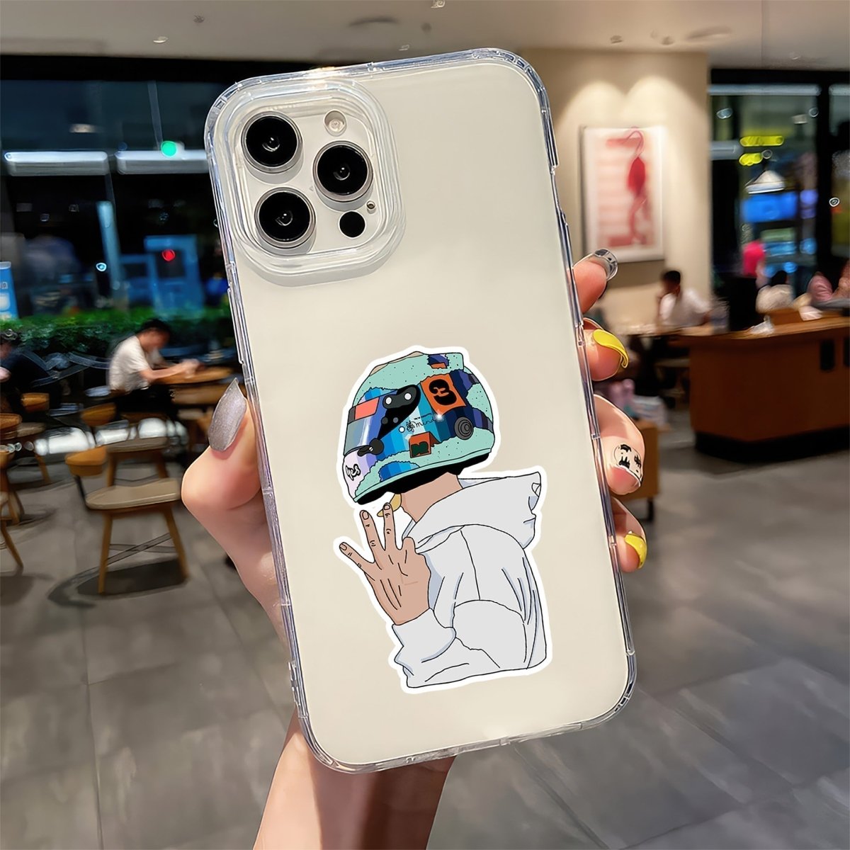 DANIEL RICCIARDO STICKER - 4 - stickyfunk premium stickers