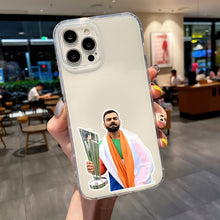 Flag‑Draped Champion – Virat Kohli Sticker