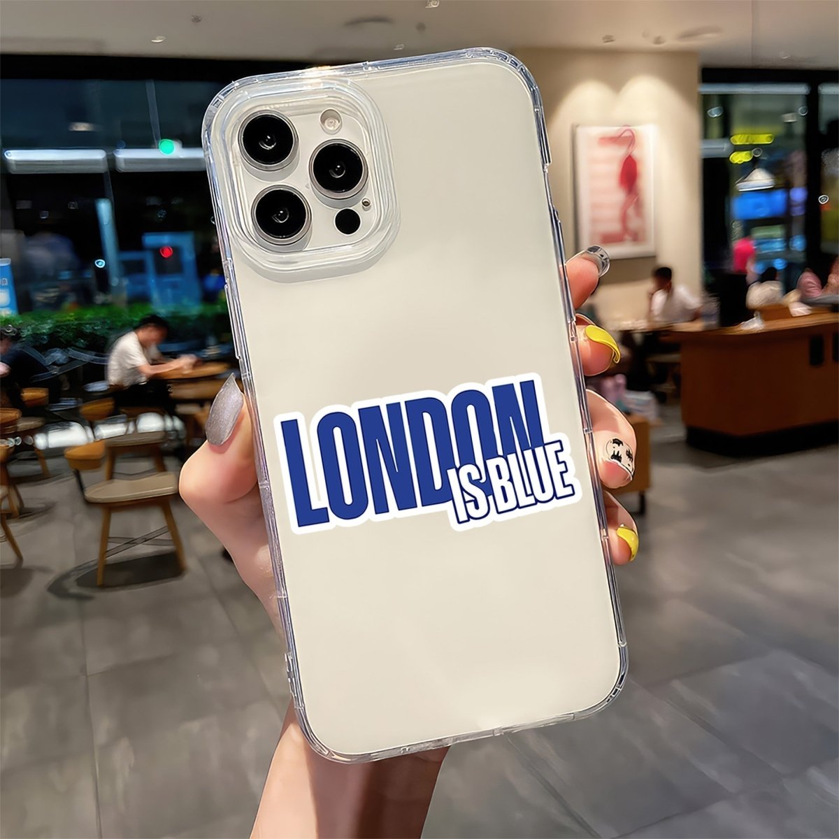 London Is Forever Blue Sticker