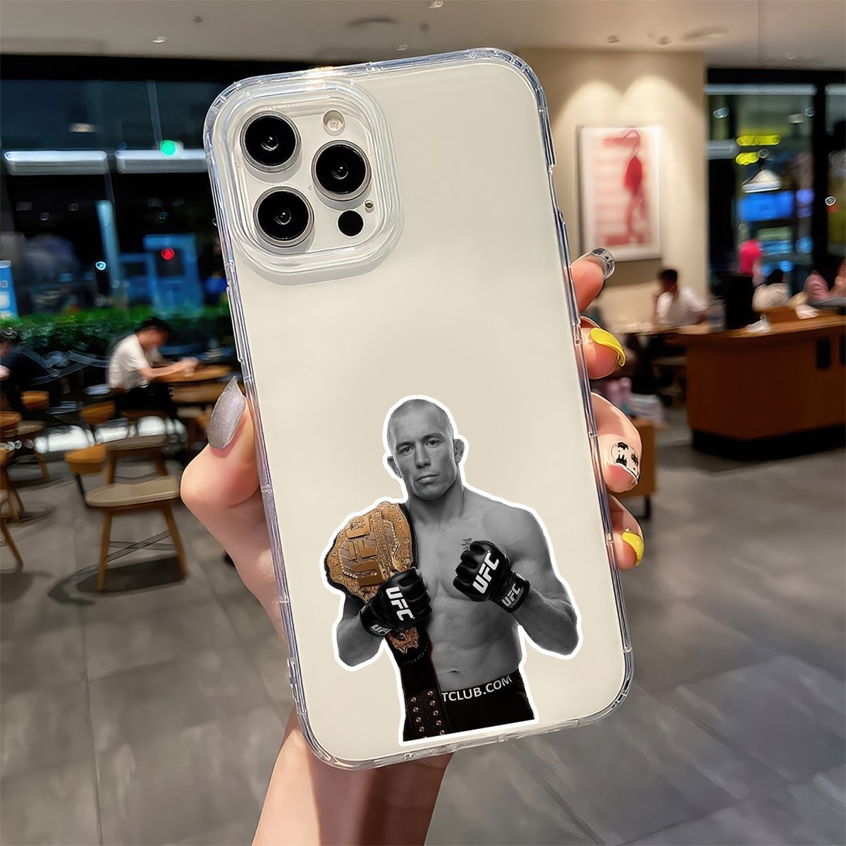 GEORGES ST - PIERRE - 5 - stickyfunk premium stickers