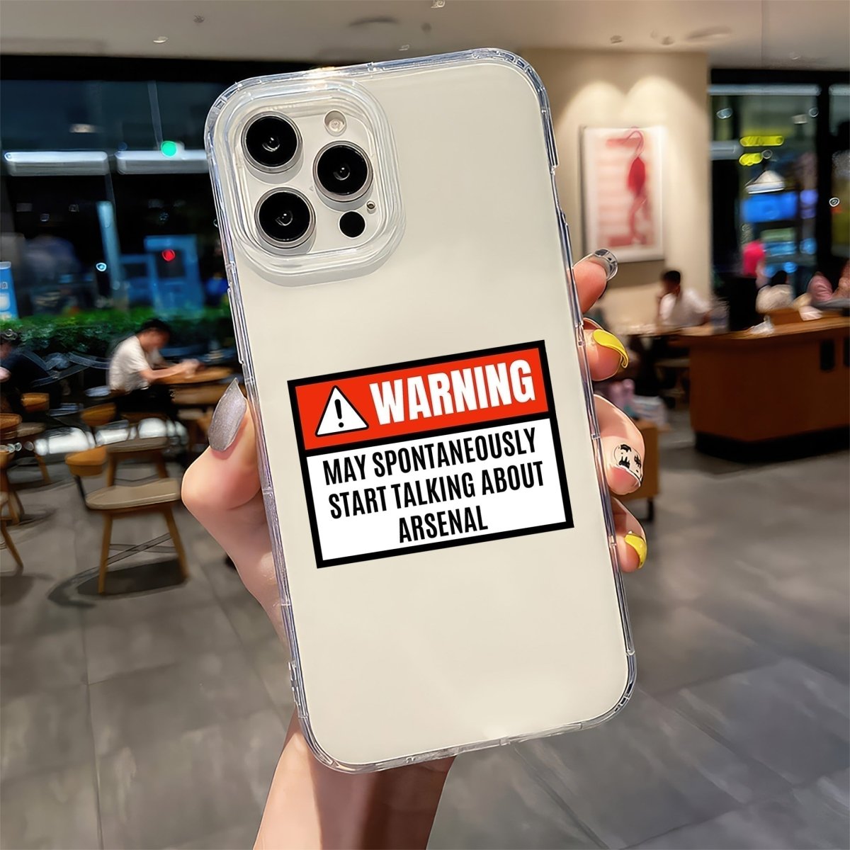 Arsenal Warning Sign: Spontaneous Talk Sticker