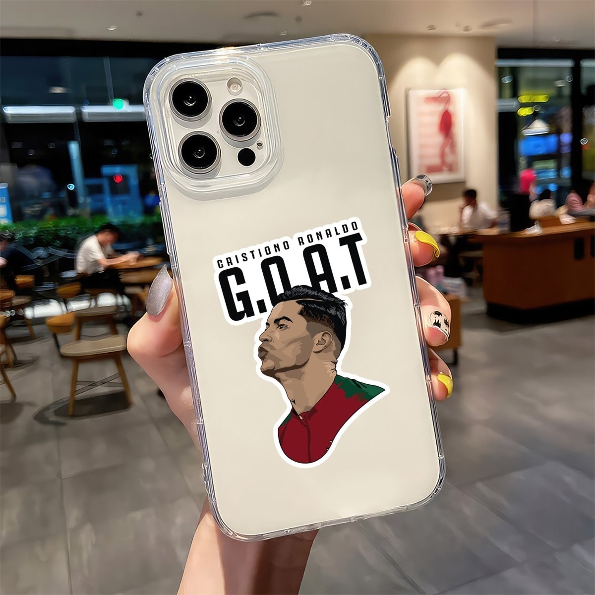 GOAT Silhouette – Cristiano Ronaldo Sticker