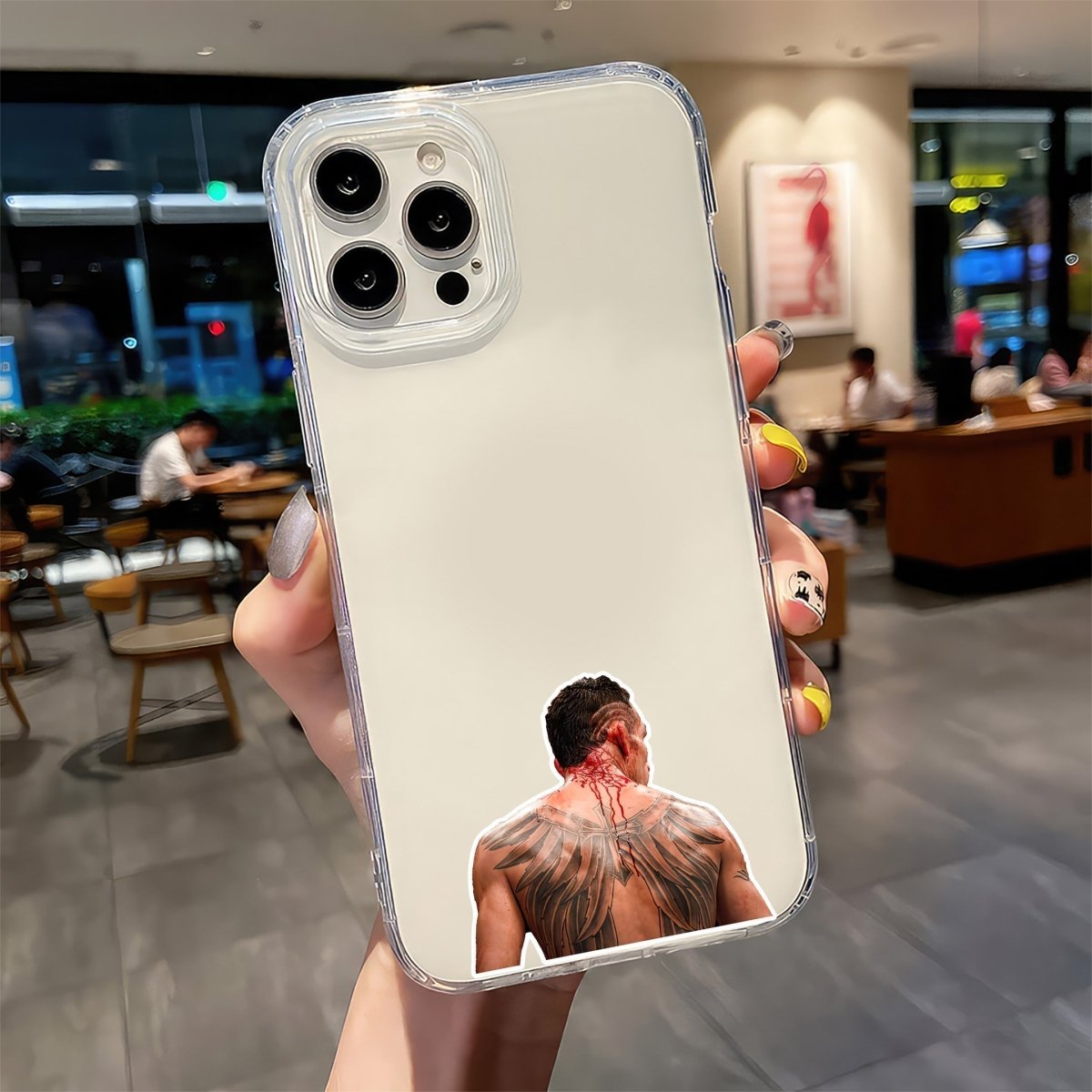 Wings of El Cucuy Back Tattoo – Tony Ferguson Sticker