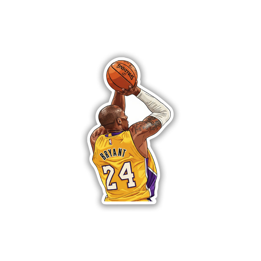 KOBE BRYANT - MAMBA FADE STICKER