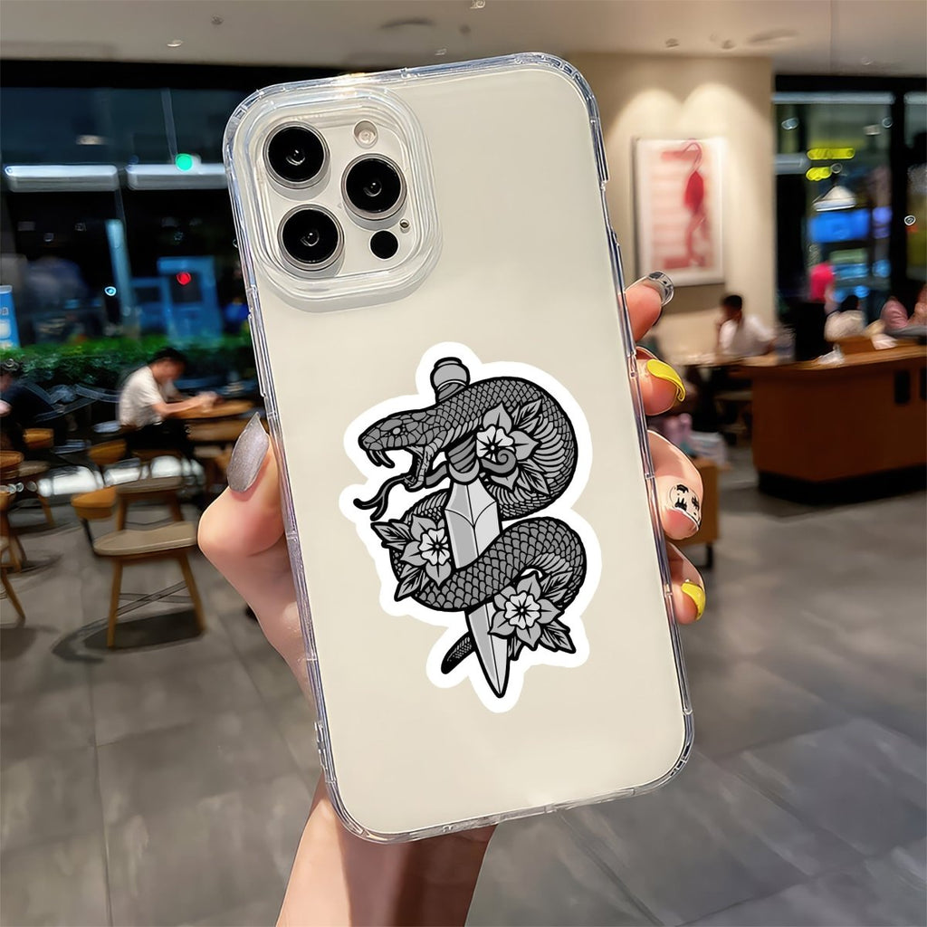 PHOOL AUR SNAKE - BFF GOALS STICKER - stickyfunk premium stickers